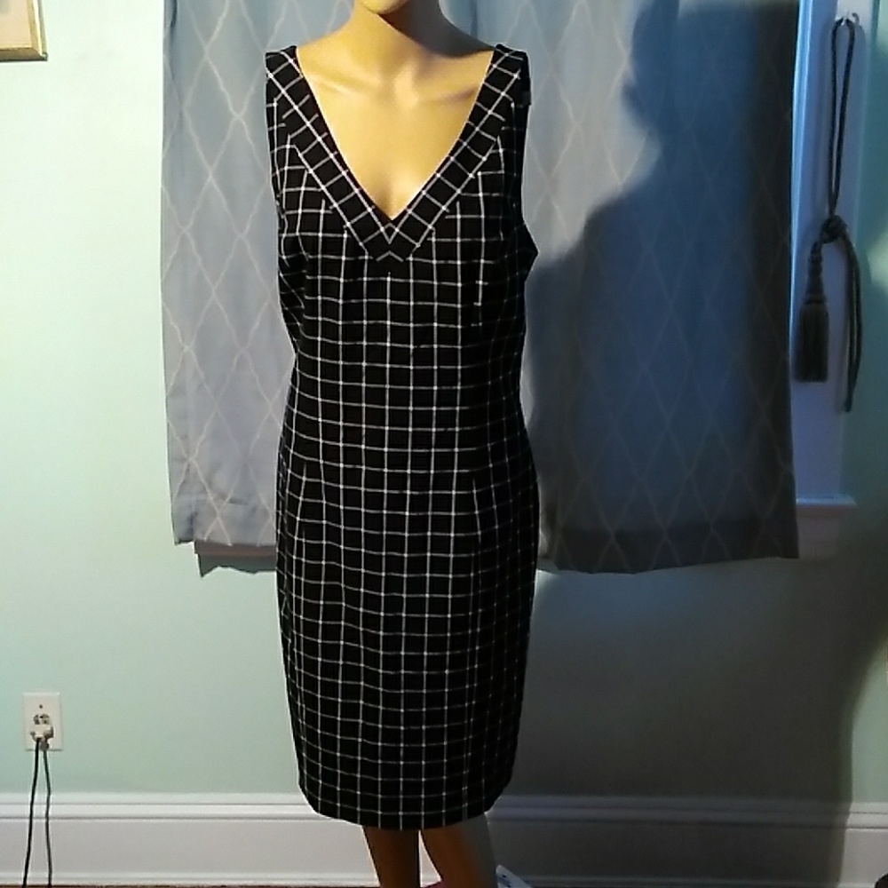 Michael Kors 12 plaid dress